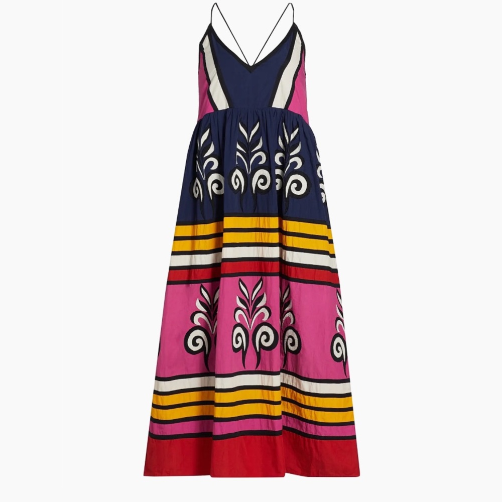 Carolina K - Antonella Striped Cotton Midi-Dress✨ - Picture 6 of 6